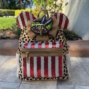 Disney Minnie Mouse The Main Attraction Jungle Cruise Loungefly Backpack